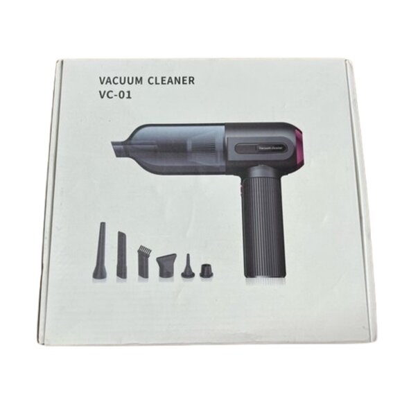 Black and Pink Vacuum Cleaner VC-01 NEW - Picture 1 of 7